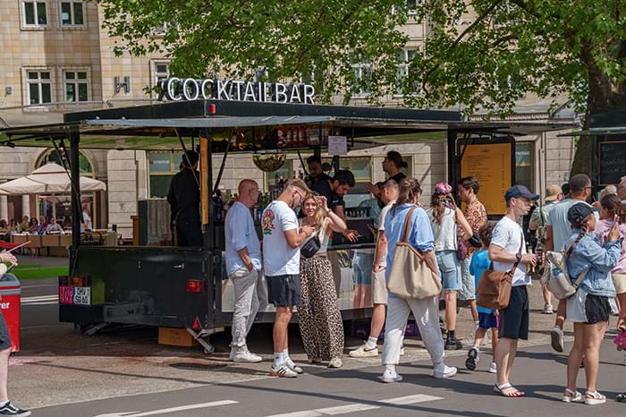 AMRIT Getränkewagen beim Karneval der Kulturen, 2025