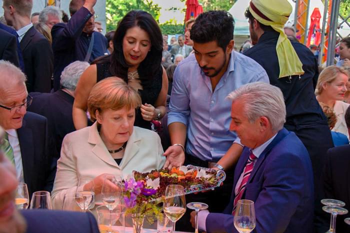 AMRIT Catering für Angela Merkel, 2016
