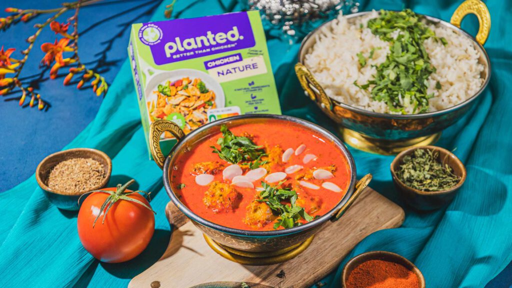 Bereit für den Genuss von Planted Butter Chicken?