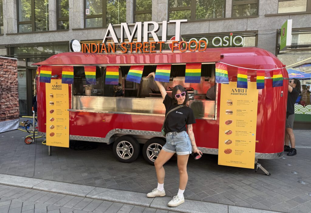 ColognePride 2025 – AMRIT Foodtruck & Cocktailstände beim CSD Köln