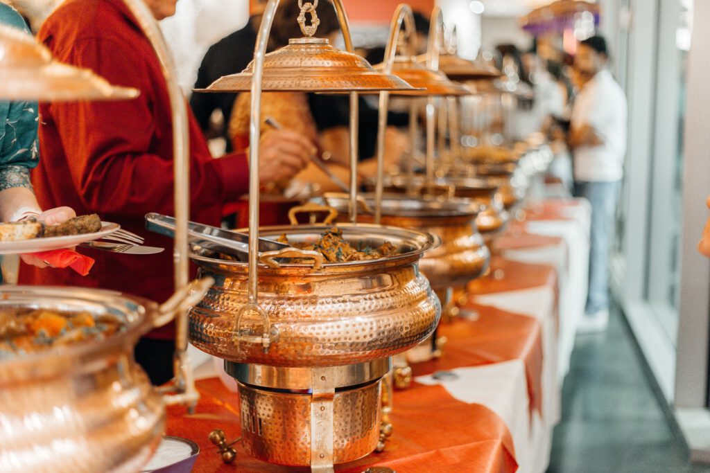 AMRIT Catering für Ihre Weihnachtsfeier oder Winterevent -Firmenfeier indisches Catering Berlin