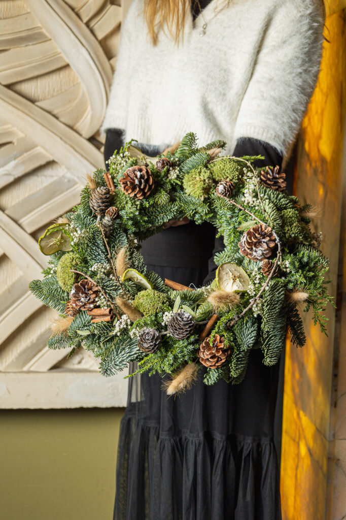 Weihnachtsevent im AMRIT Berlin - weihnachtliche Deko 